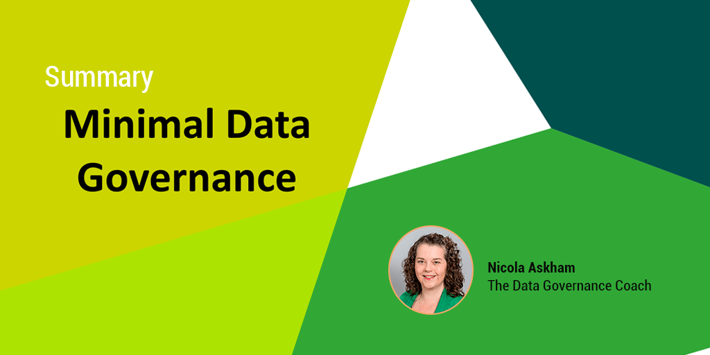 minimal-data-governance