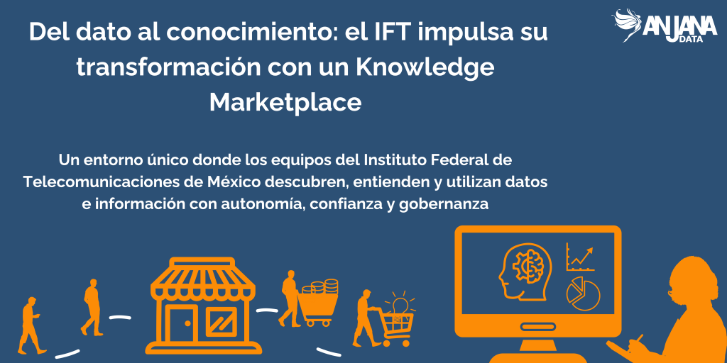 Instituto Federal de Telecomunicaciones de México y Anjana Data: Cómo construir un Knowledge Marketplace en solo 10 semanas y empezar a generar valor desde el primer día