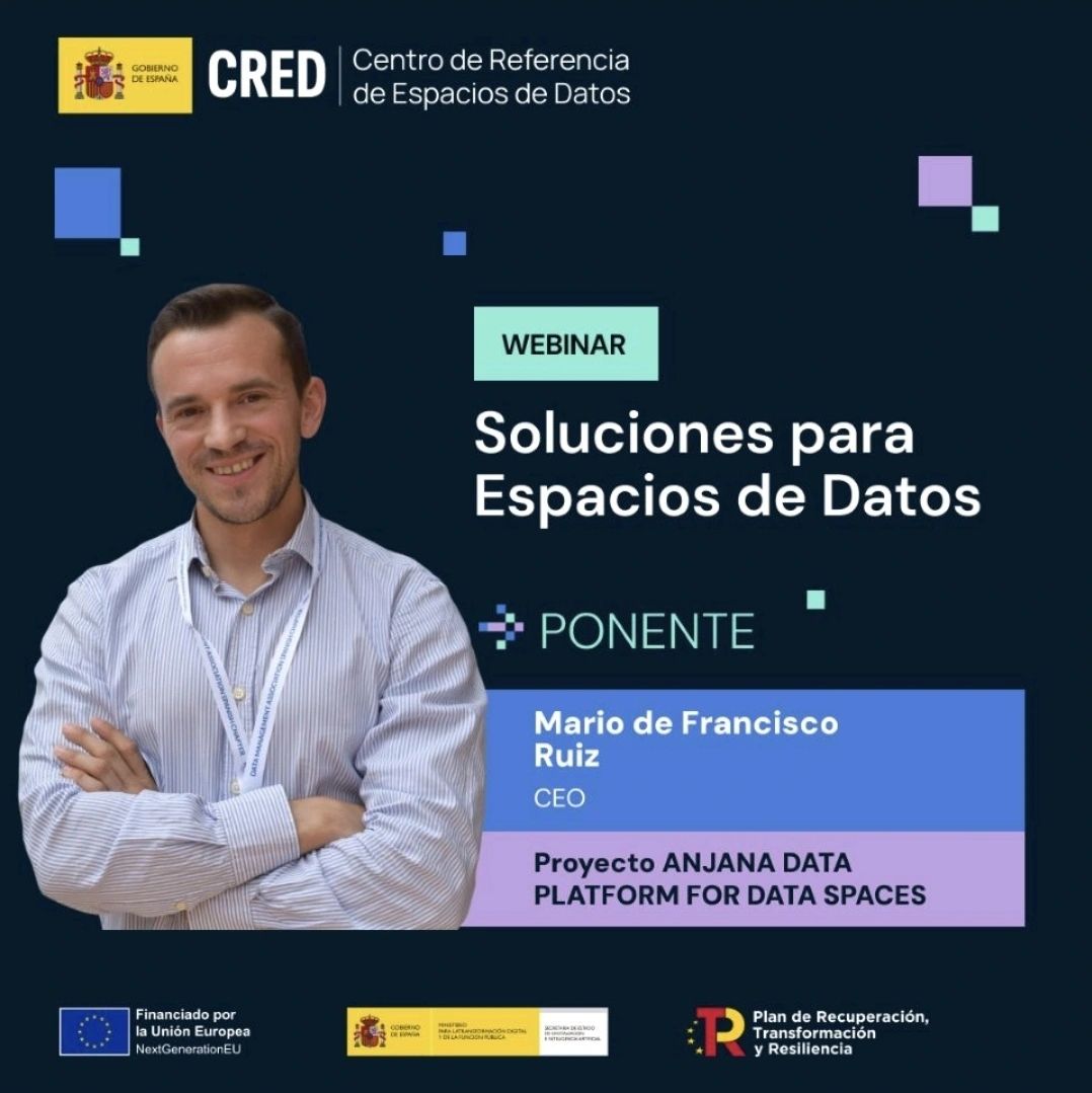 ADP4DS en el Webinar de CRED: cómo operar Espacios de Datos soberanos en producción